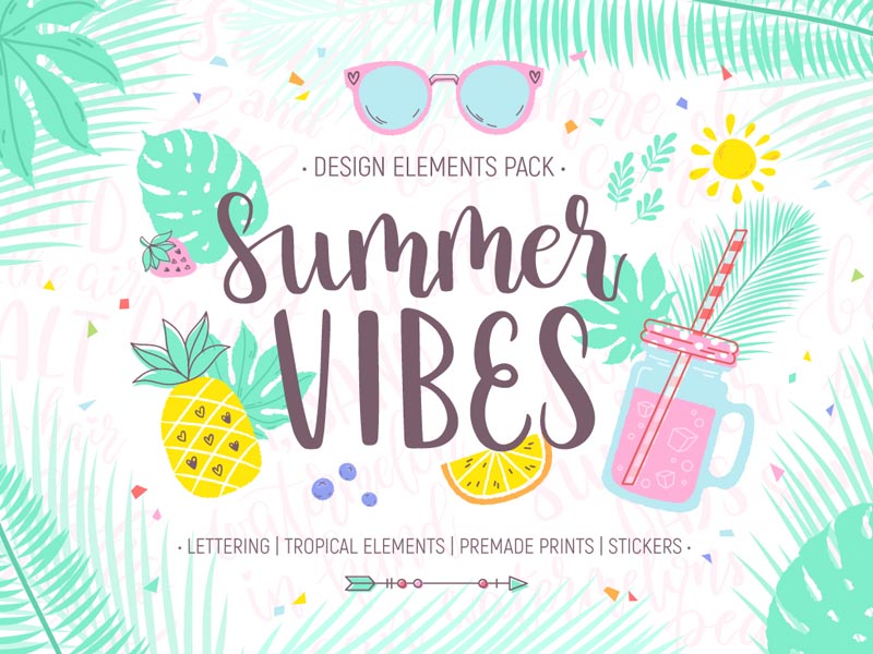 Summer vibes thường được sử dụng để tả cảm xúc vào mùa hè